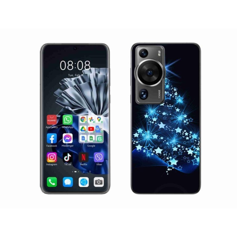 Gél borítás mmCase a Huawei P60 Pro számára - karácsonyfa
