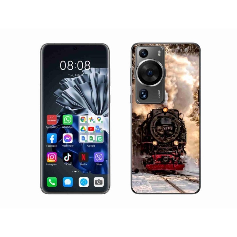 Gél borítás mmCase a Huawei P60 Pro számára - vonat