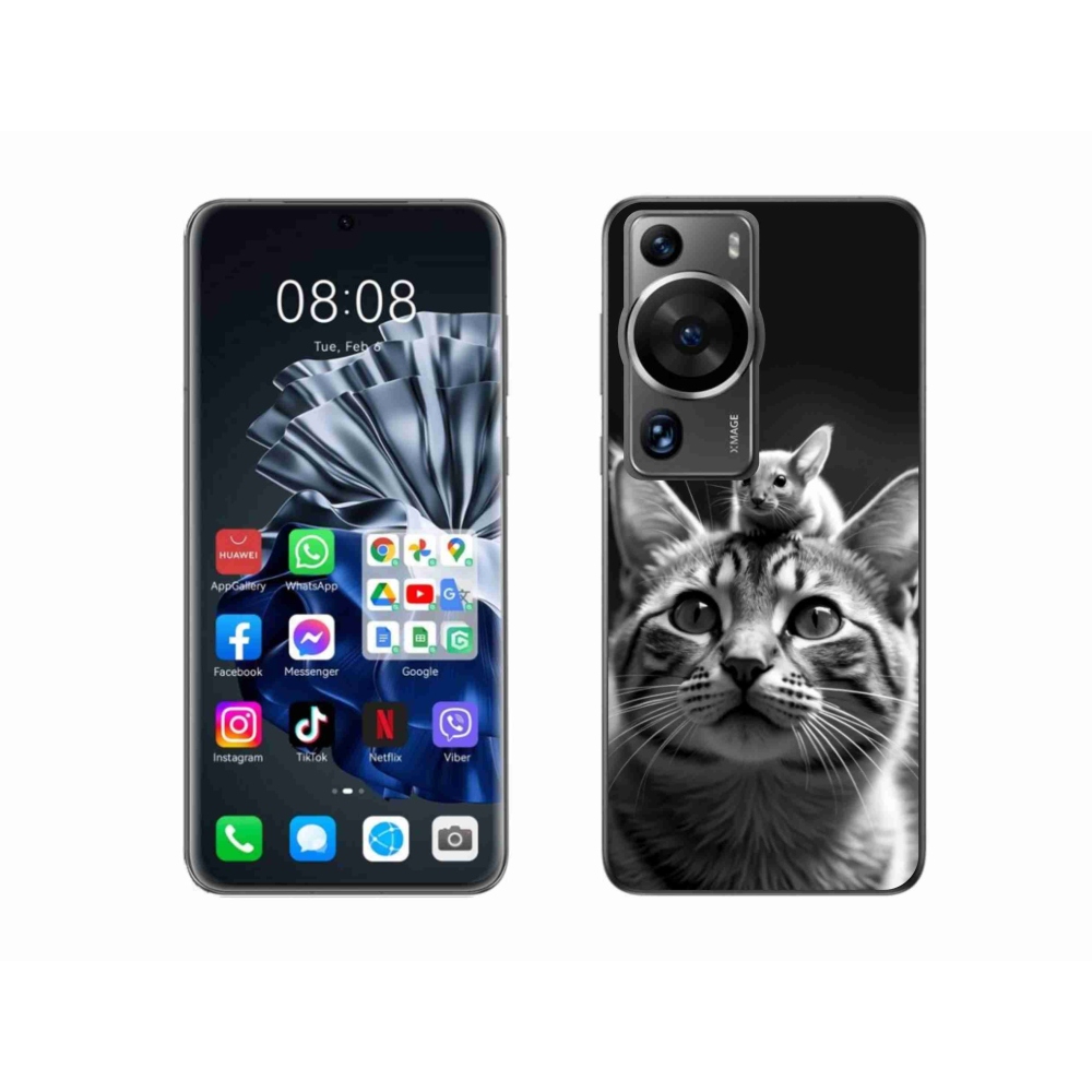 Gél borítás mmCase a Huawei P60 Pro - állati barátság 2