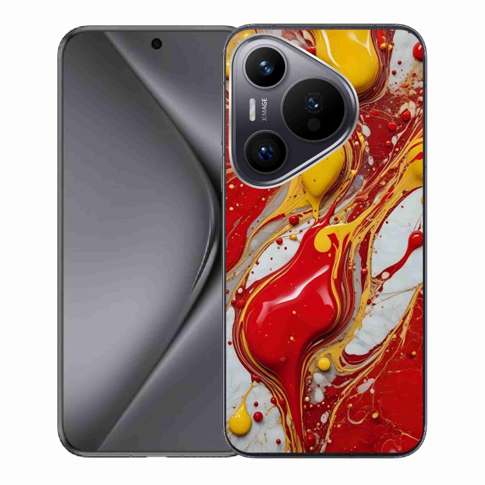 Zselés borítás mmCase a Huawei Pura 70 készülékhez - absztrakt motívum 42