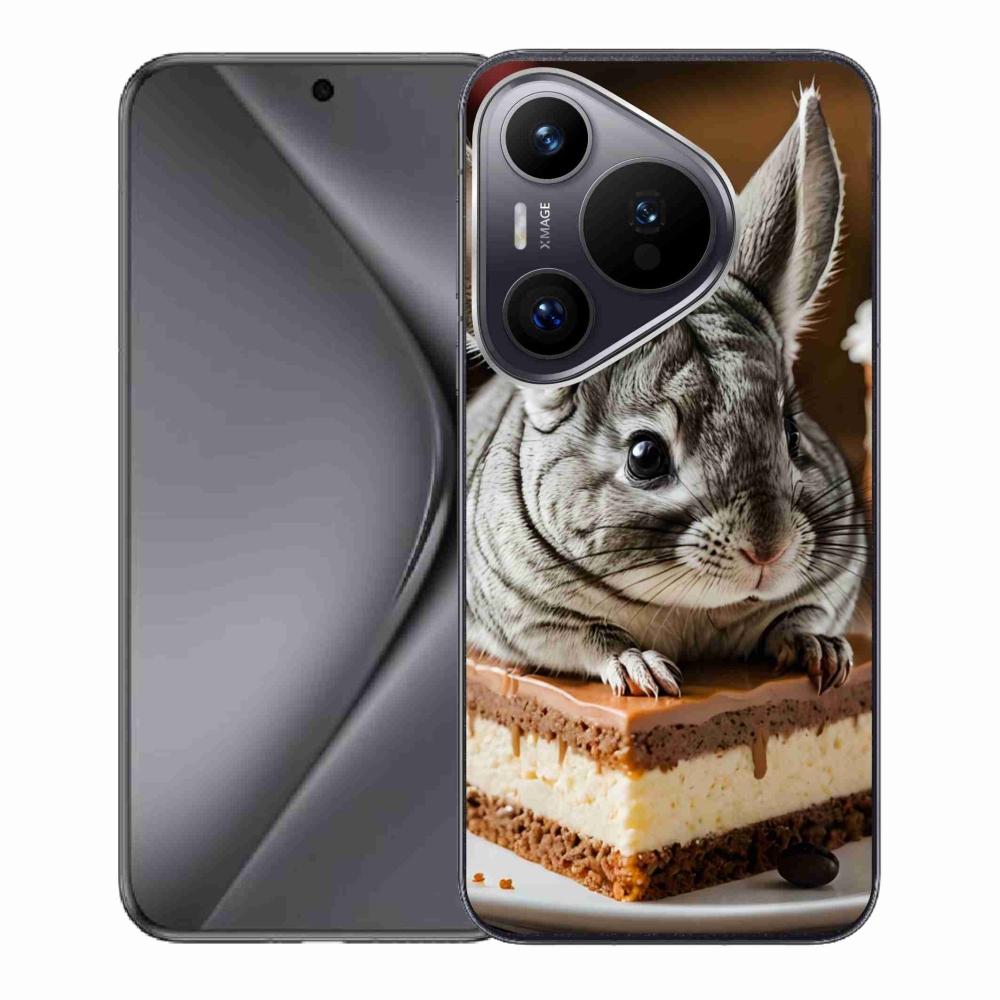 Gél borító mmCase a Huawei Pura 70 készülékhez - csincsilla