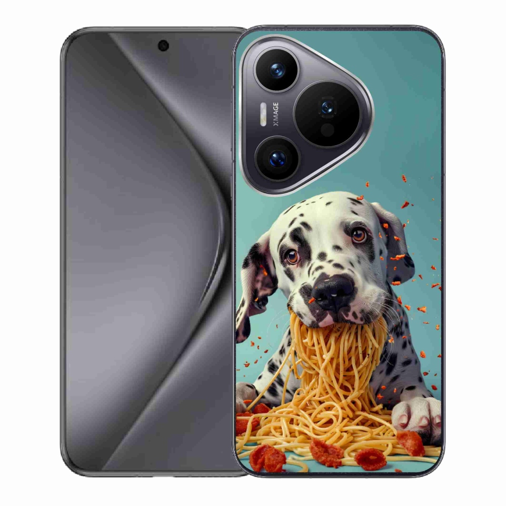 mmCase gél tok a Huawei Pura 70-hez – dalmát és spagetti