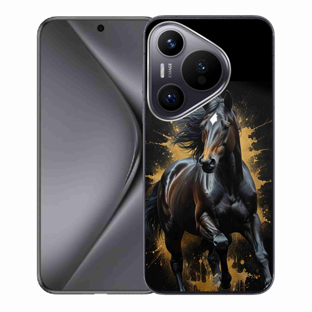 mmCase gél tok a Huawei Pura 70-hez – elegáns fekete