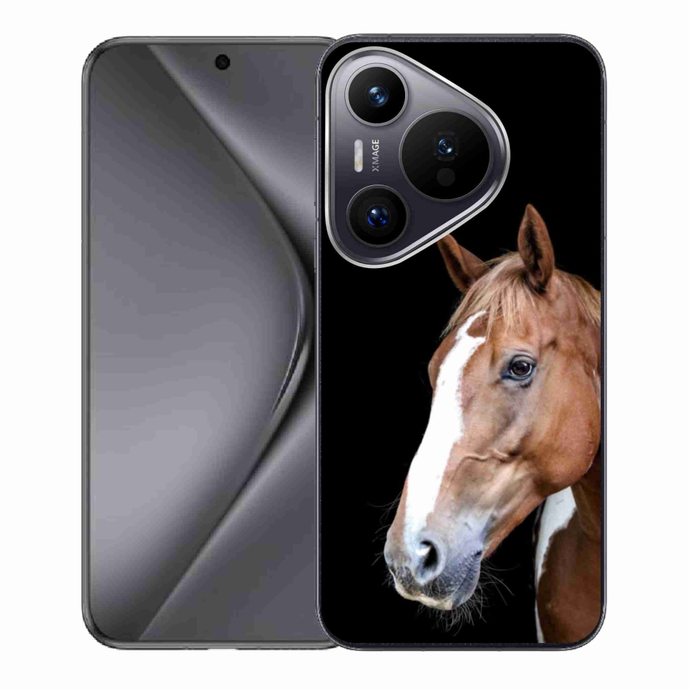 Zselés tok mmCase a Huawei Pura 70-hez - barna ló 3