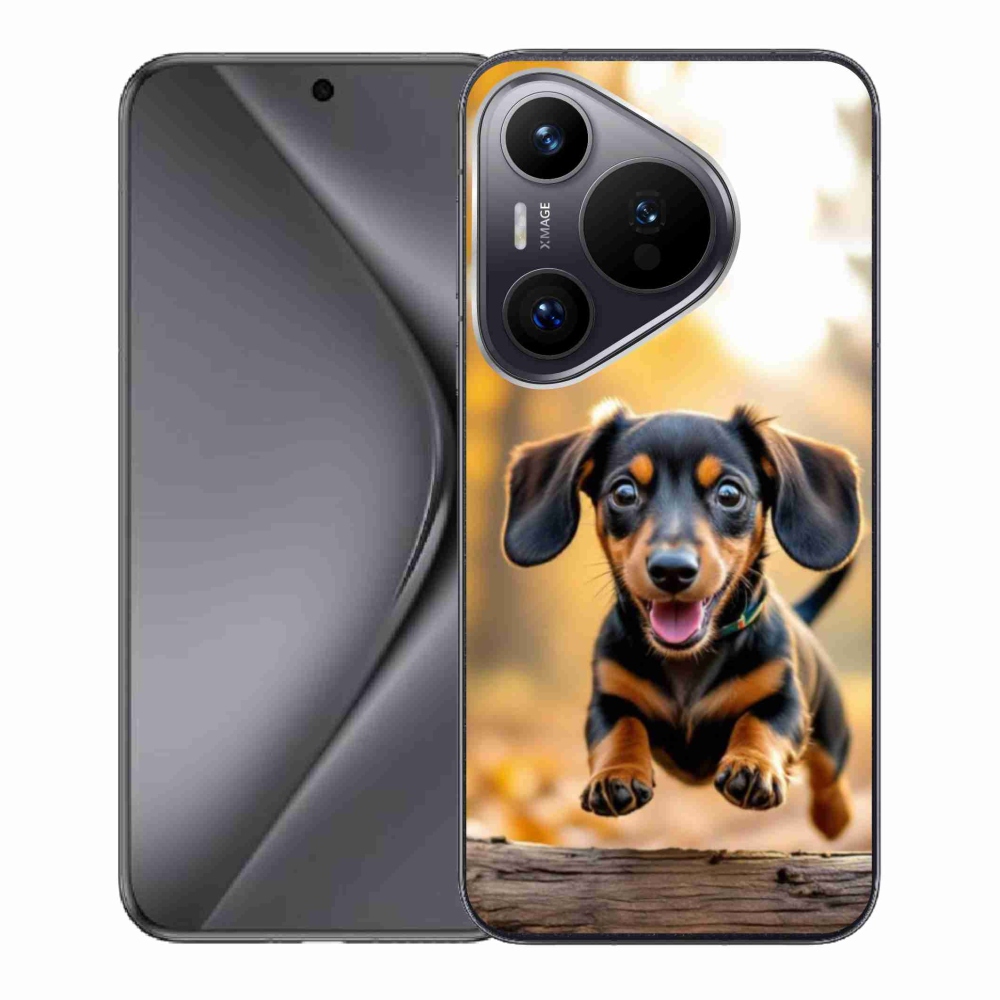 Gél borító mmCase a Huawei Pura 70 - dachshund 2 számára