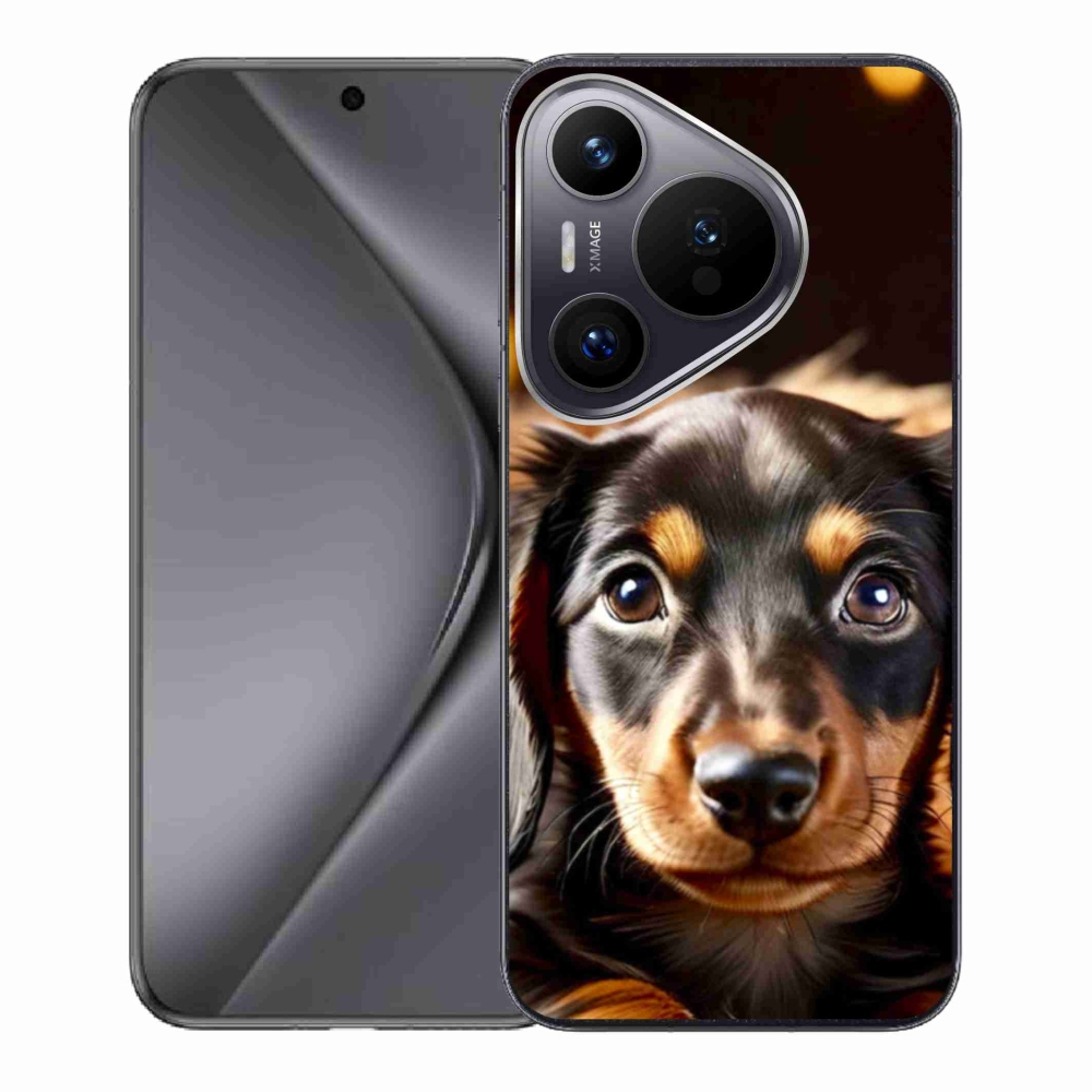 Gél borító mmCase a Huawei Pura 70 készülékhez - tacskó