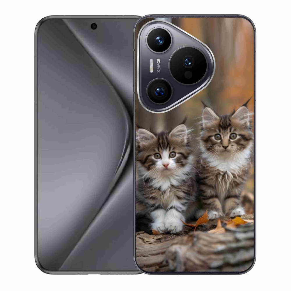 mmCase gél tok a Huawei Pura 70-hez – macska duó 3