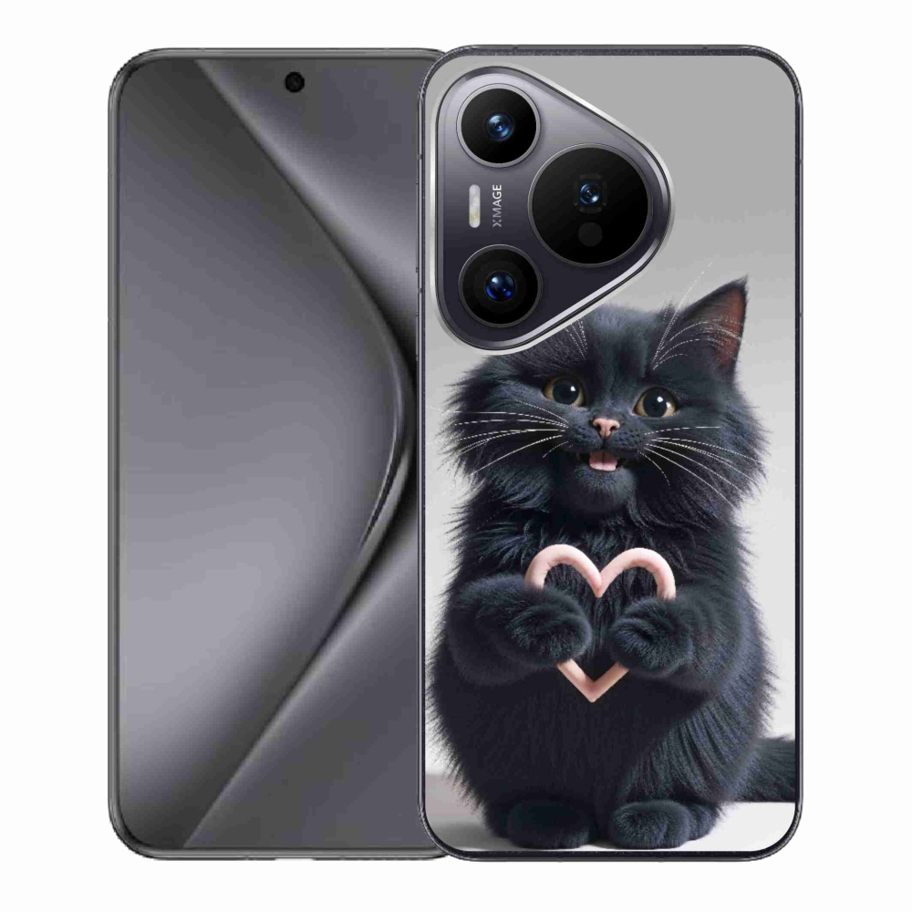 mmCase gél tok a Huawei Pura 70-hez – Macskaszerelem 3