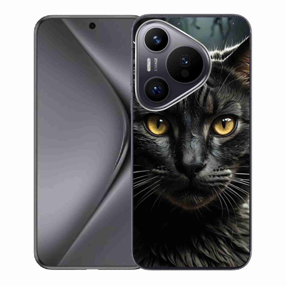 Gél borító mmCase a Huawei Pura 70-hez - macskaszem 3