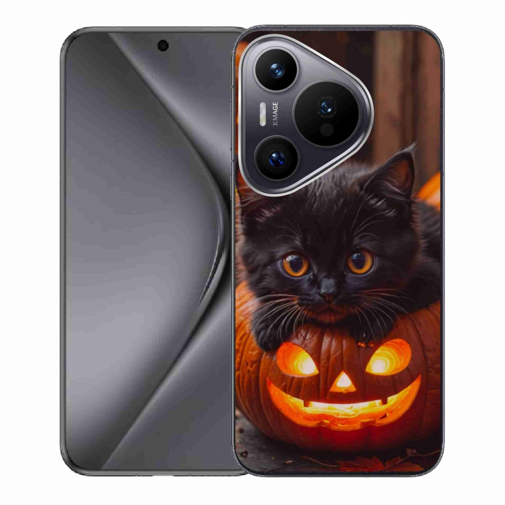 Gél borító mmCase a Huawei Pura 70 készülékhez - cica és tök