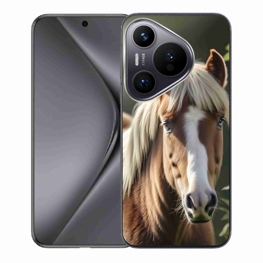 mmCase gél tok a Huawei Pura 70-hez – világos sörényű ló