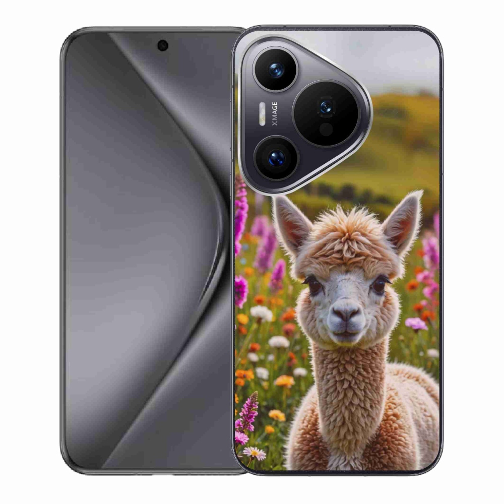 mmCase gél tok a Huawei Pura 70-hez – láma a réten