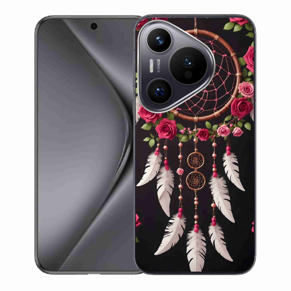 mmCase gél tok a Huawei Pura 70-hez – álomfogó rózsákkal