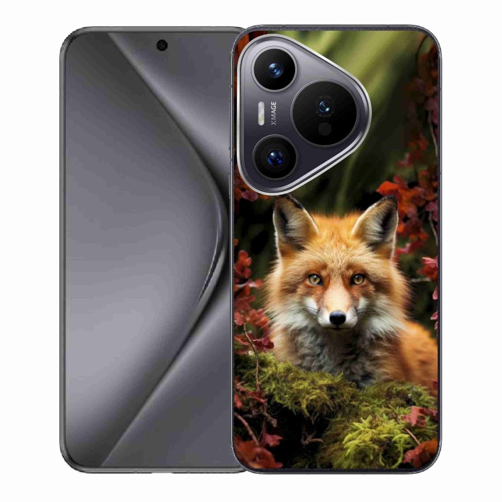 mmCase gél tok a Huawei Pura 70-hez – róka az erdőben