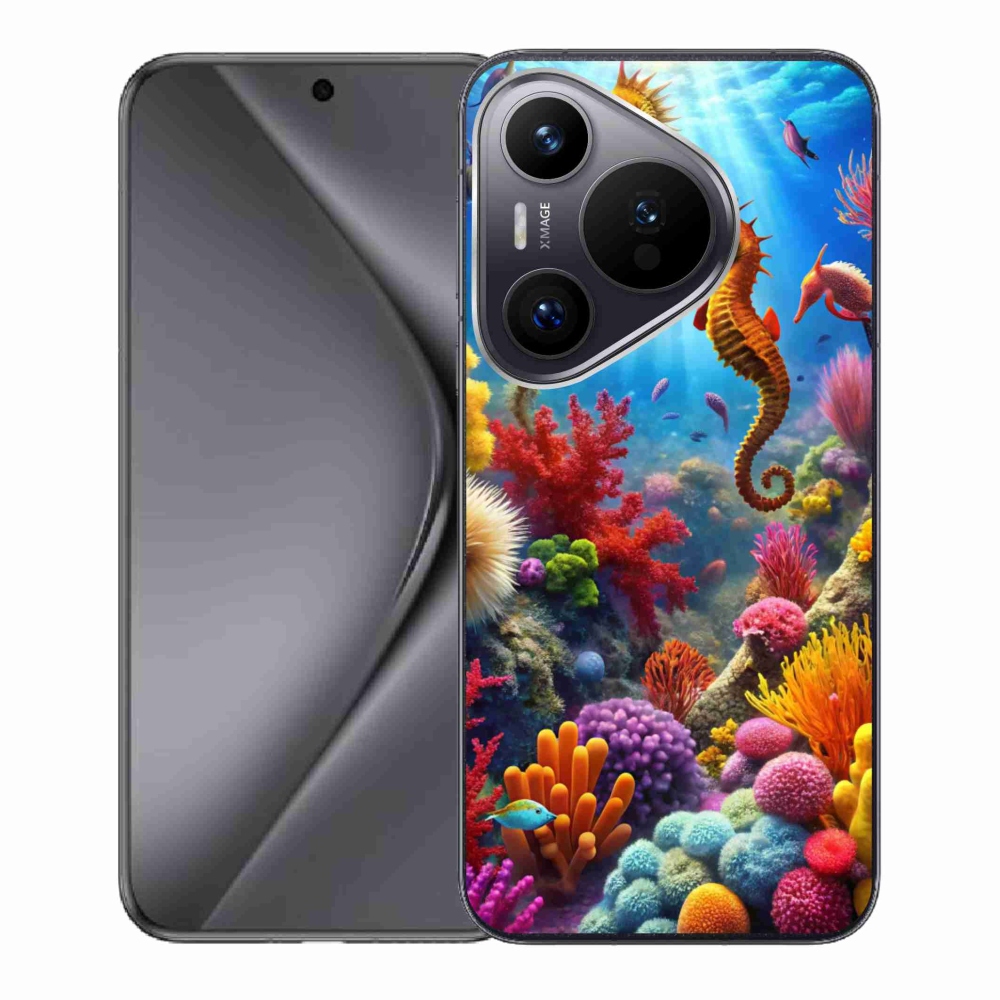 Gél borítás mmCase a Huawei Pura 70 - Sea World 3 készülékre