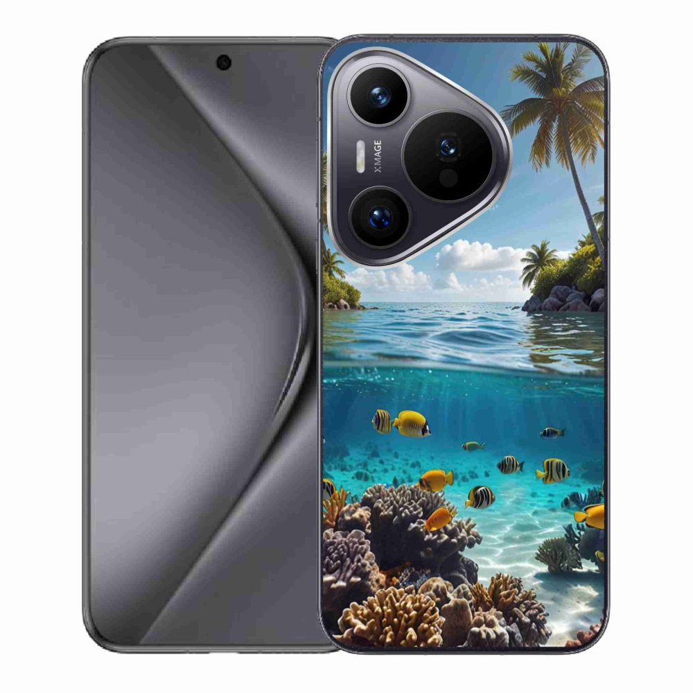 Gél borítás mmCase a Huawei Pura 70 - Sea World 4 készülékre