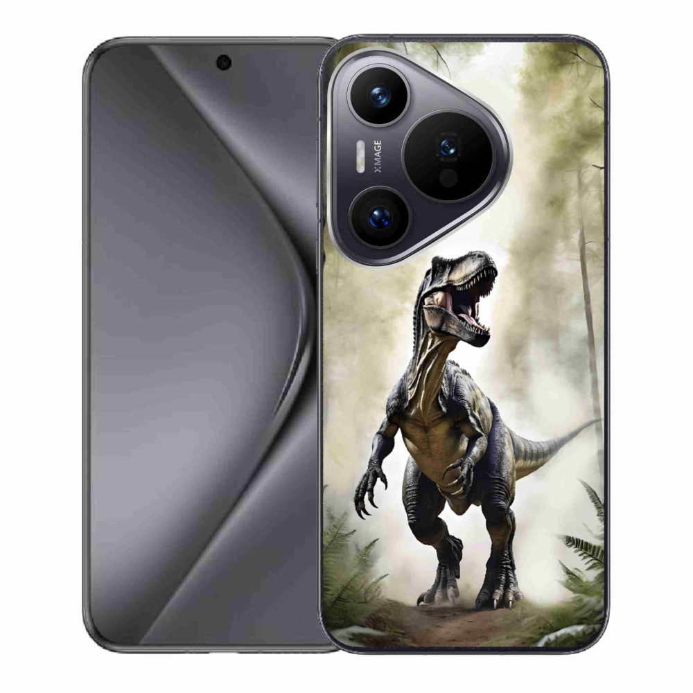 mmCase gélhuzat a Huawei Pura 70-hez – dühös T-Rex