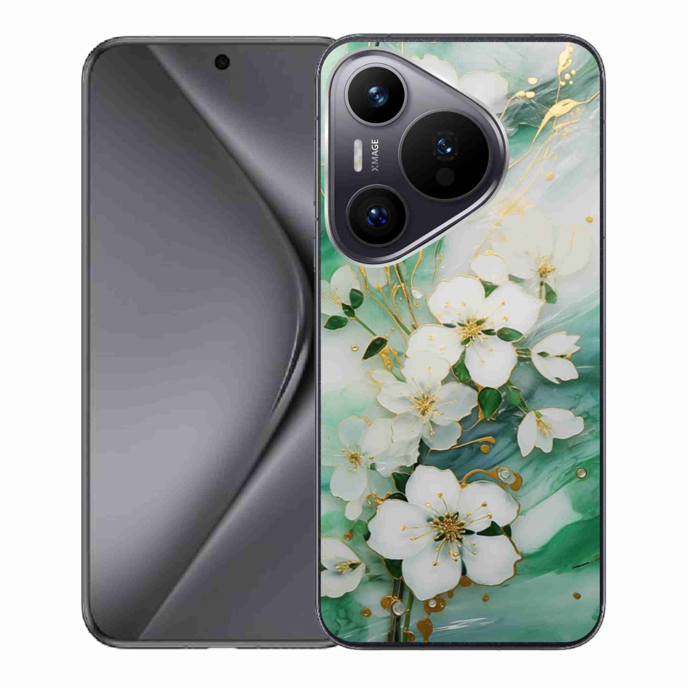 Gél borító mmCase a Huawei Pura 70-hez - finom virágok