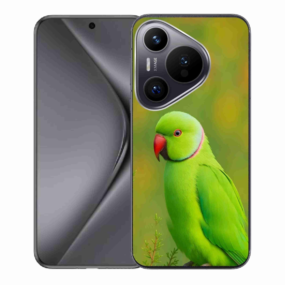Gél borítás mmCase a Huawei Pura 70 készülékhez - papagáj alexander 2