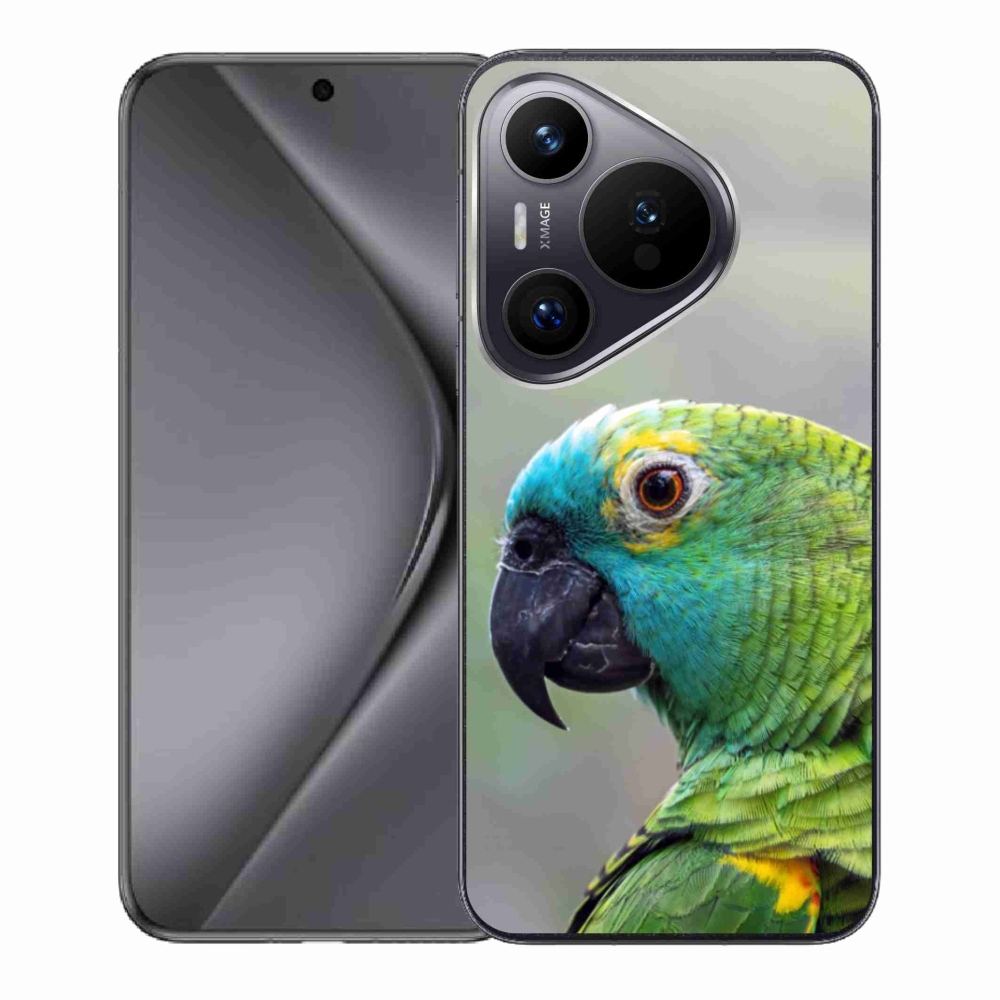 Gél borítás mmCase a Huawei Pura 70 készülékhez - papagáj amazon