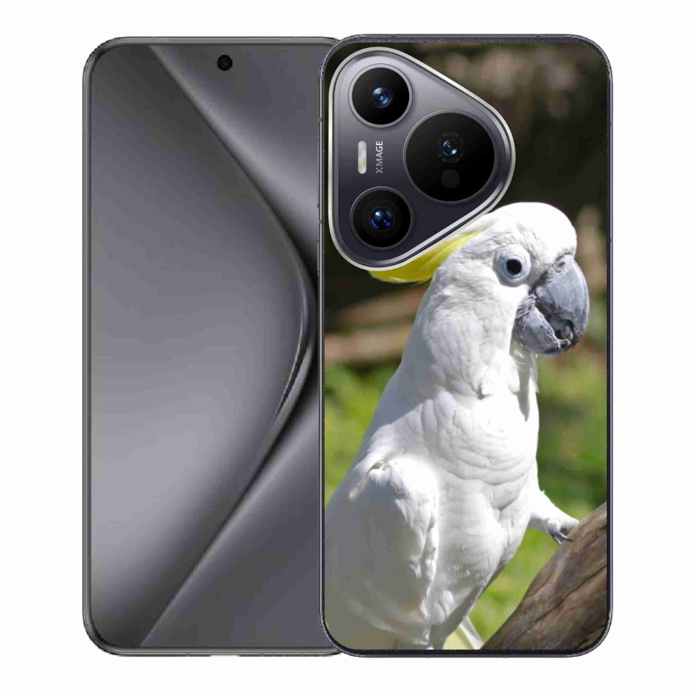 Gél borítás mmCase a Huawei Pura 70 készülékhez - papagáj kakadu 2