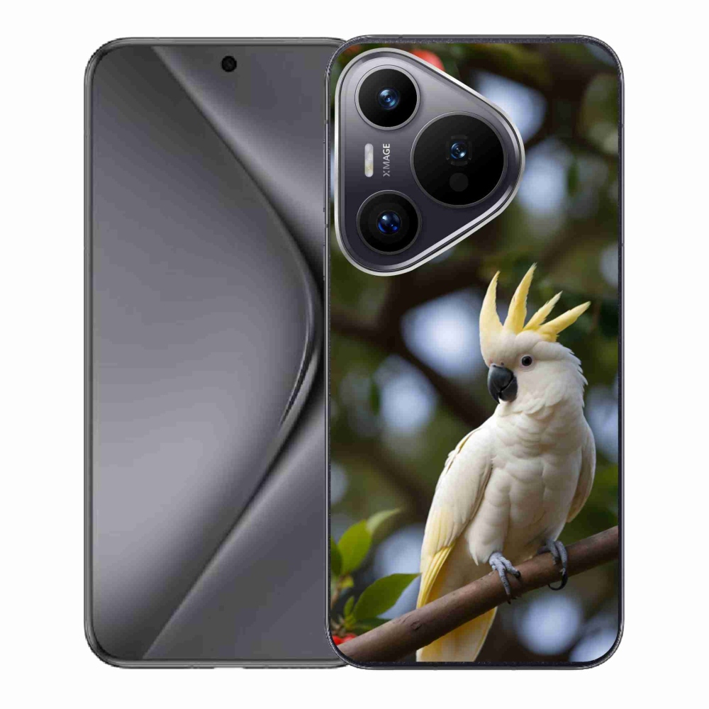 mmCase gélhuzat a Huawei Pura 70-hez – kakadu papagáj 3