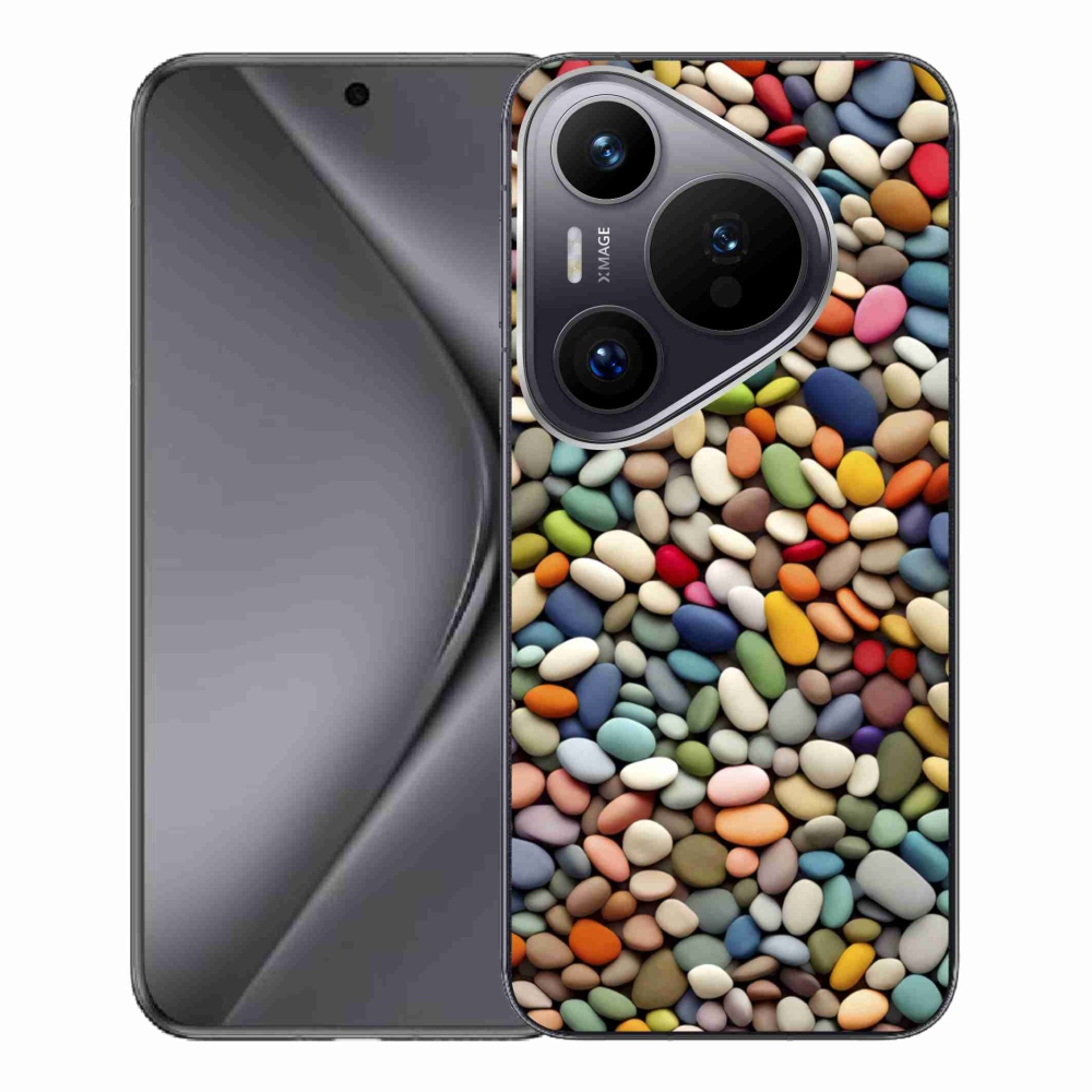 Gél borítás mmCase a Huawei Pura 70 Pro készülékhez - színes strasszkövek 2