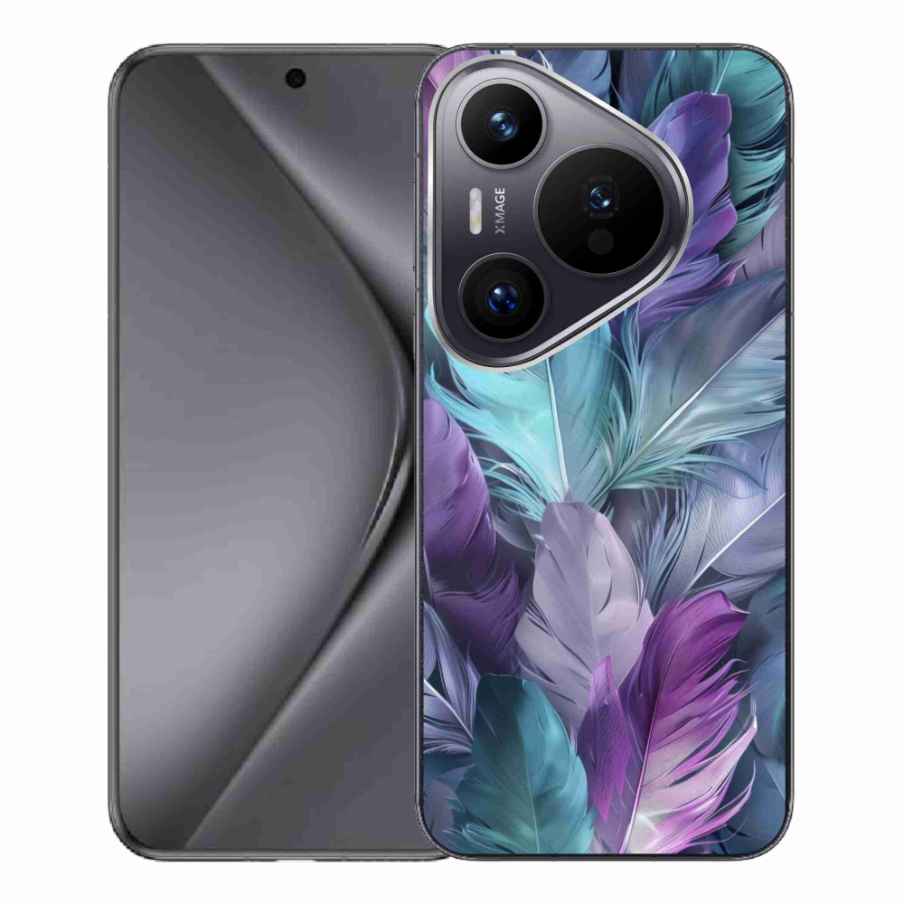 Zselés borítás mmCase a Huawei Pura 70 Pro készülékhez - színes toll 2