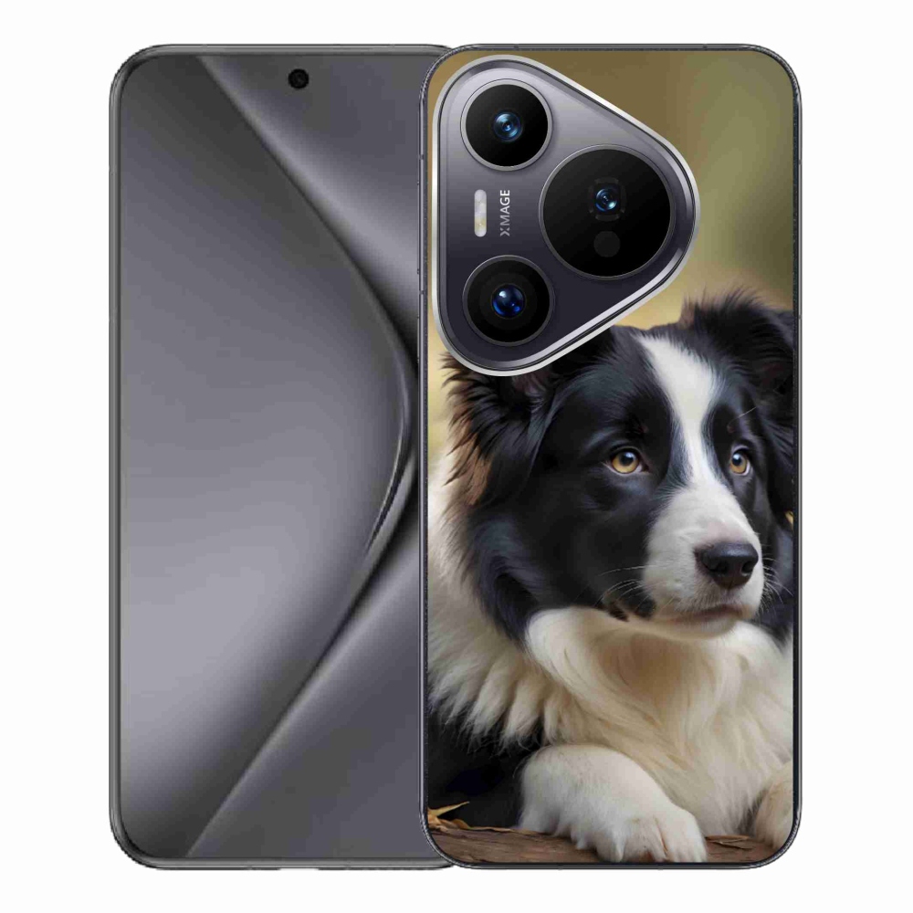 mmCase gél tok a Huawei Pura 70 Pro-hoz – border collie 2