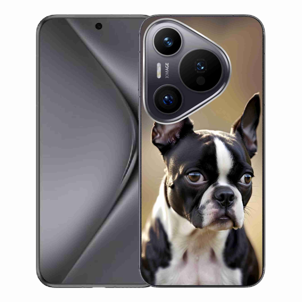mmCase gél tok a Huawei Pura 70 Pro-hoz – bostoni terrier