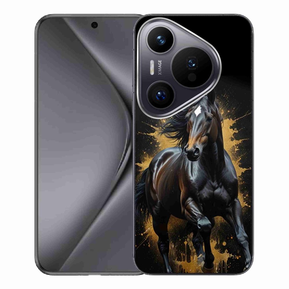 mmCase gél tok a Huawei Pura 70 Pro-hoz – elegáns fekete
