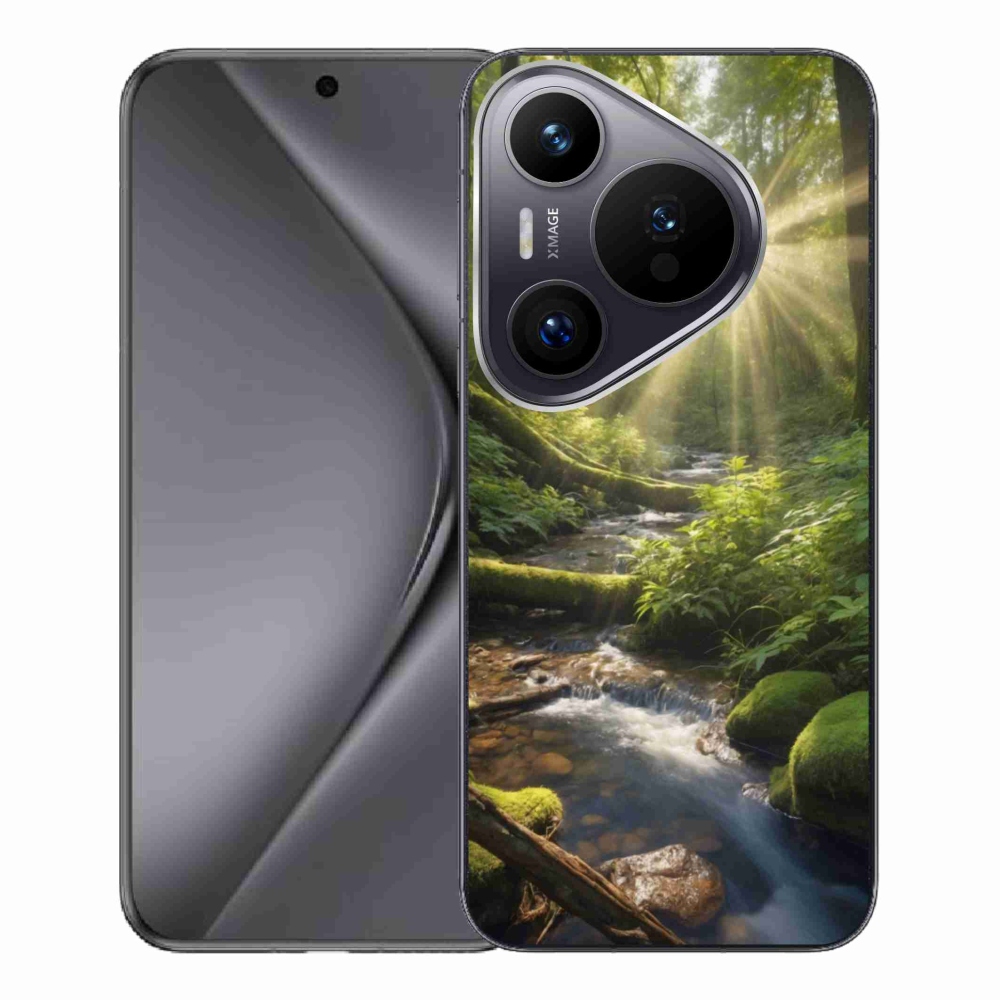 Zselés borítás mmCase a Huawei Pura 70 Pro - erdő mélysége