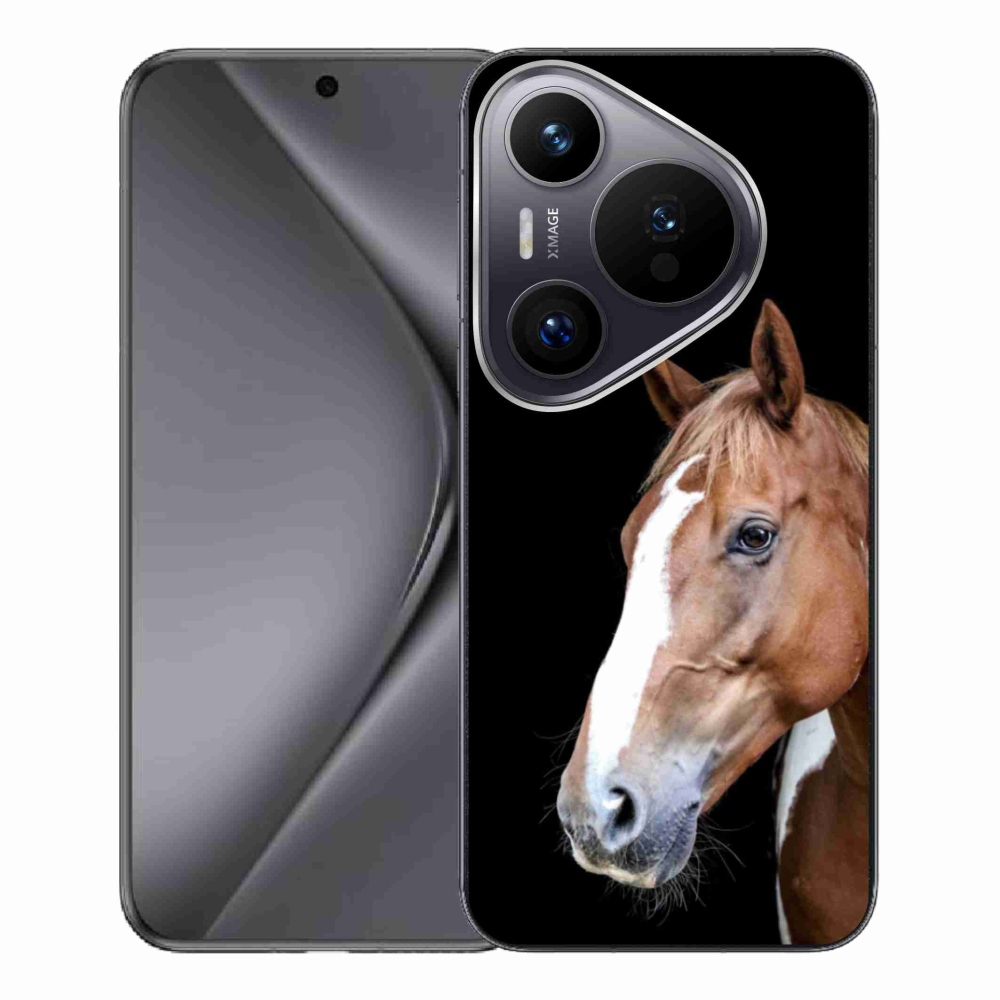 Zselés tok mmCase a Huawei Pura 70 Pro-hoz - barna ló 3