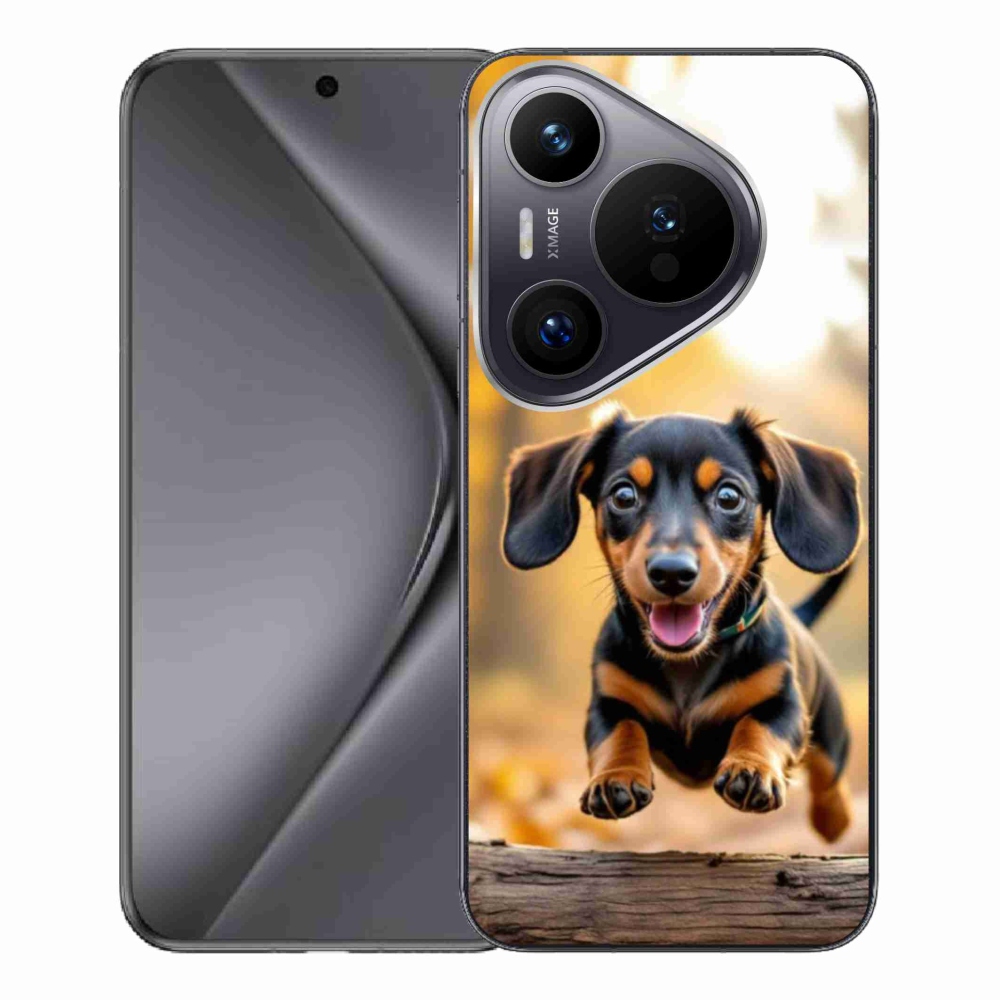 Gél borítás mmCase a Huawei Pura 70 Pro készülékhez - tacskó 2