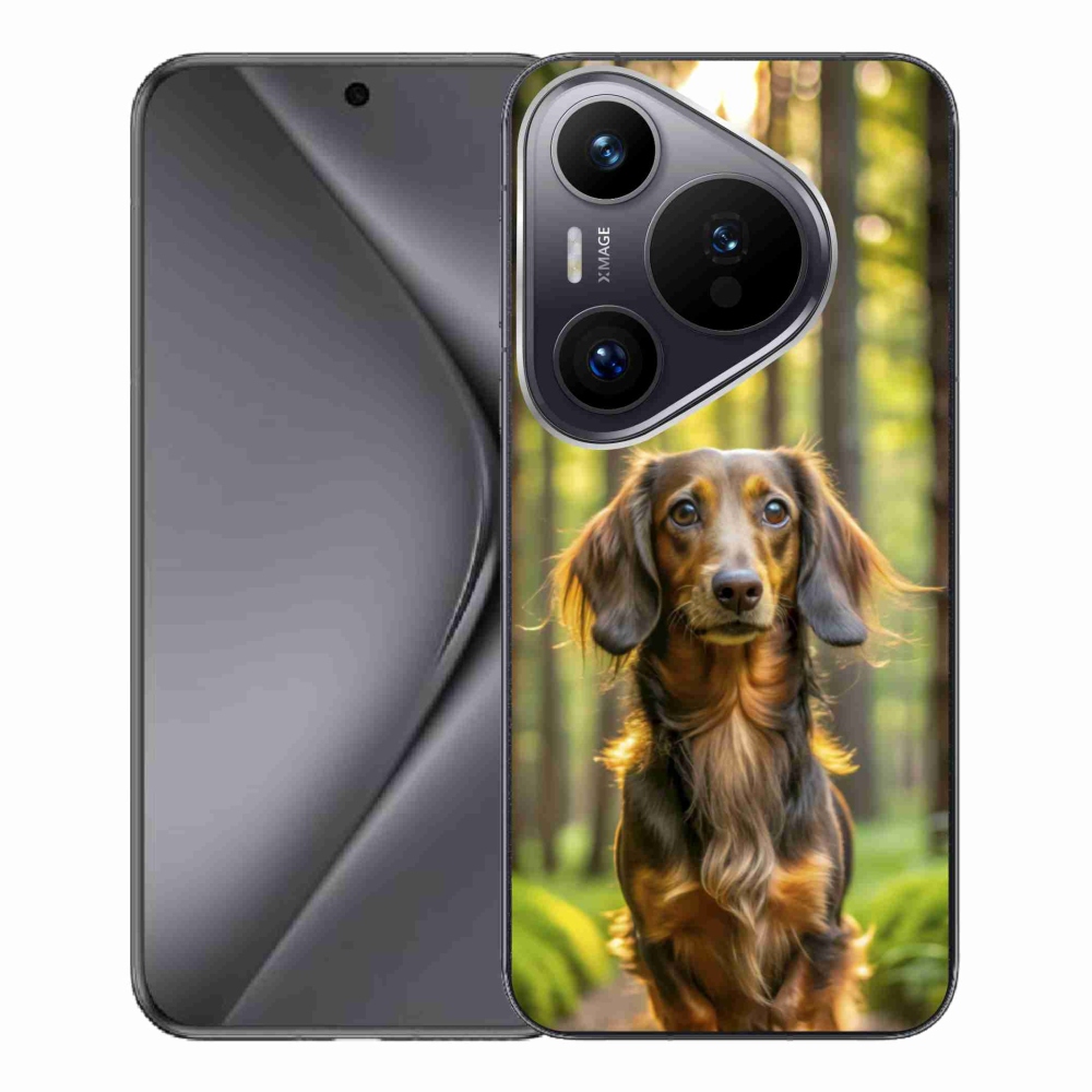 Gél borítás mmCase a Huawei Pura 70 Pro készülékhez - tacskó 4