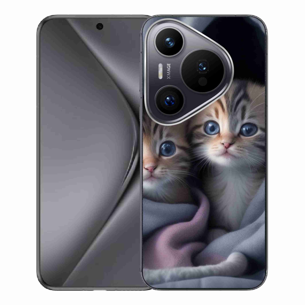 Gél borítás mmCase a Huawei Pura 70 Pro készülékhez - cat duo 2