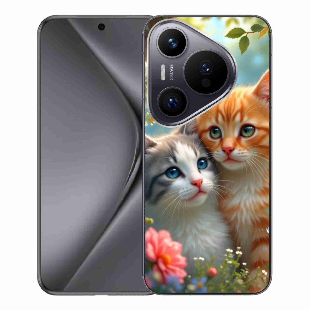 Gél borítás mmCase a Huawei Pura 70 Pro készülékhez - cat love 2