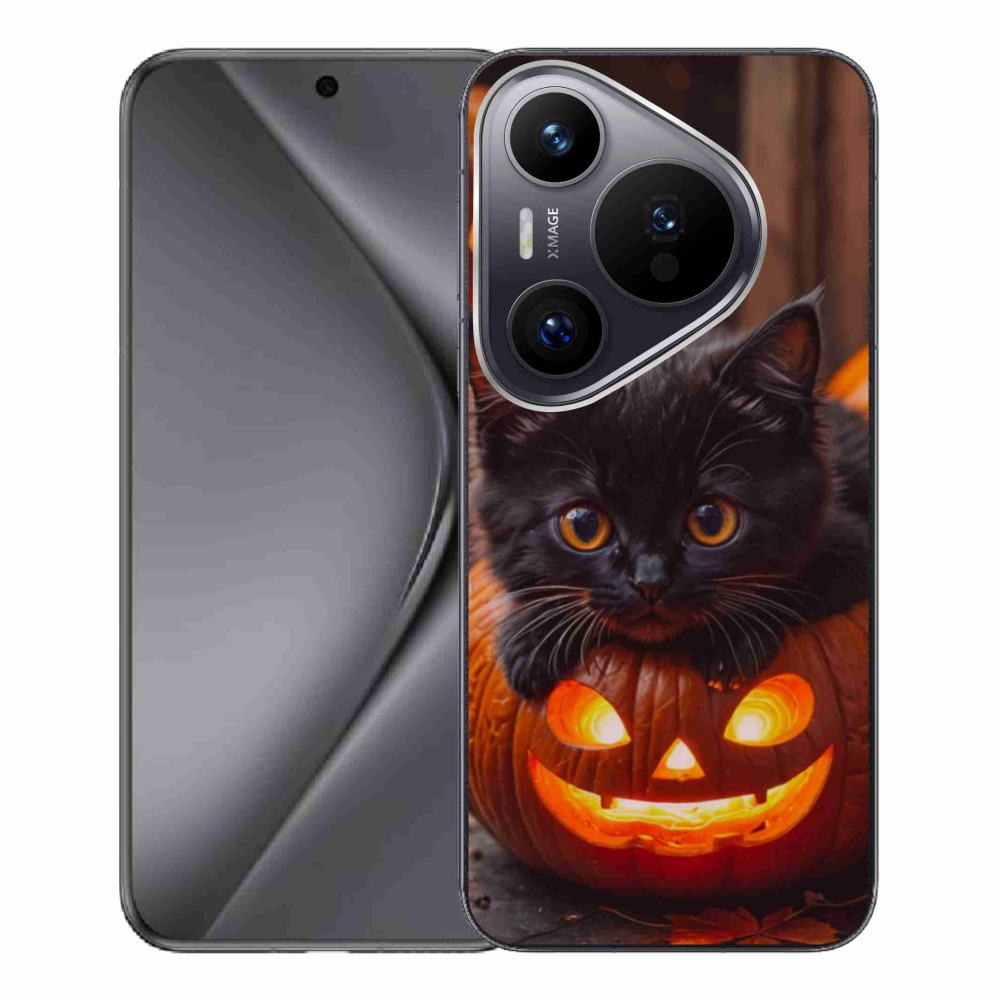 Gél borítás mmCase a Huawei Pura 70 Pro készülékhez - cica és tök