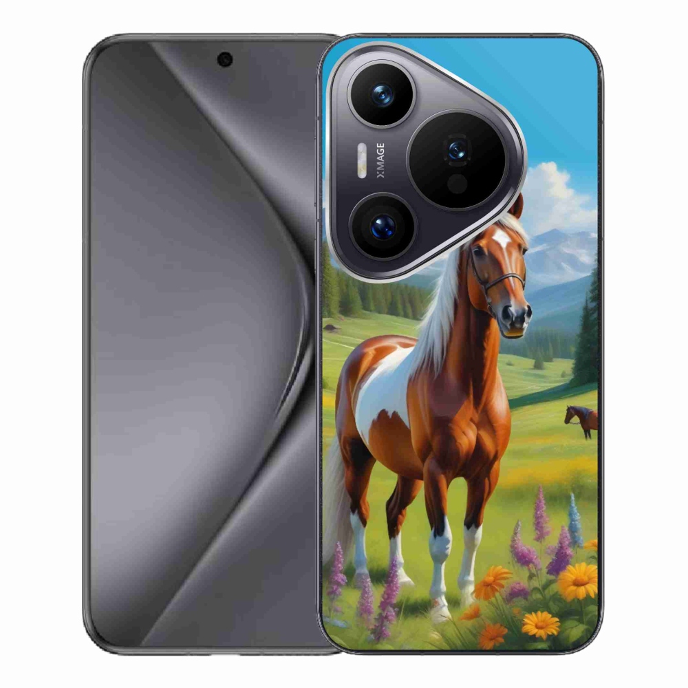 mmCase gél tok a Huawei Pura 70 Pro-hoz – ló a réten