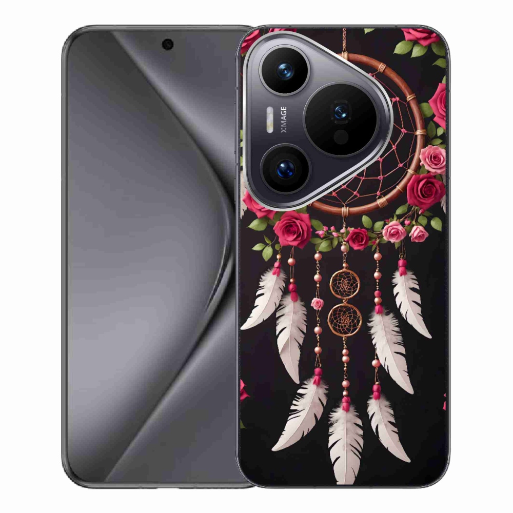 mmCase gél tok a Huawei Pura 70 Pro-hoz – álomfogó rózsákkal