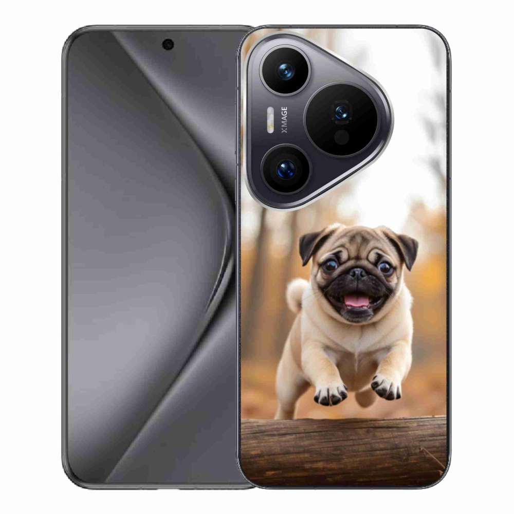 Zselés borítás mmCase a Huawei Pura 70 Pro készülékhez - mopsz 2