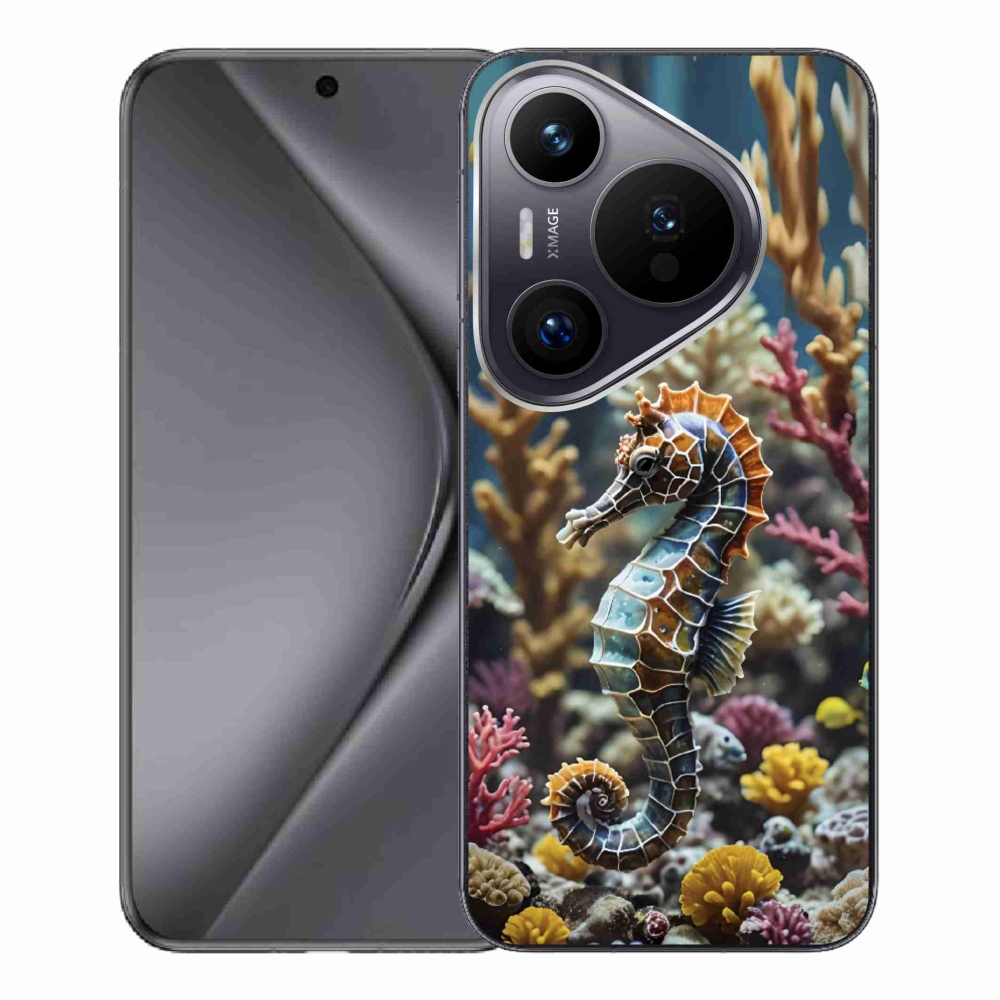 mmCase gél tok a Huawei Pura 70 Pro-hoz – tengeri csikóhal 2