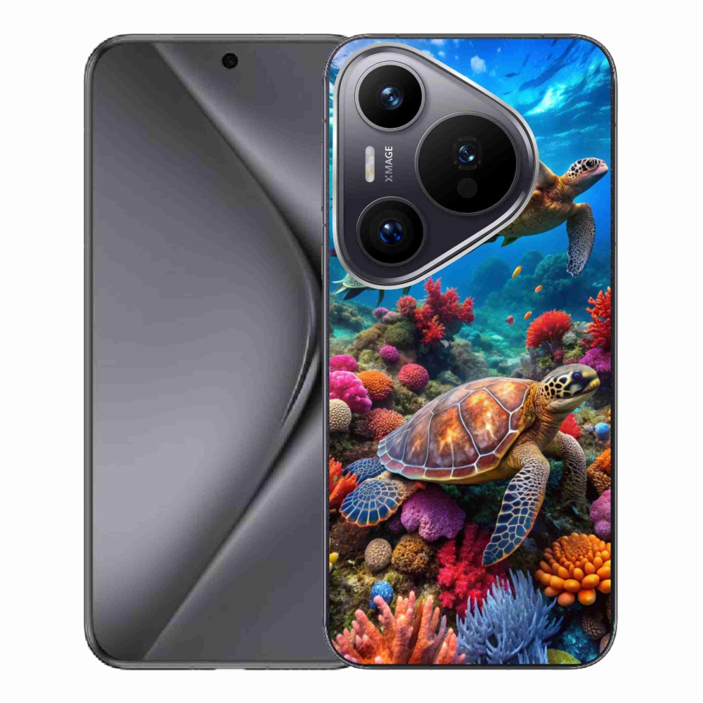 Gél borítás mmCase a Huawei Pura 70 Pro készülékhez - Sea World 2