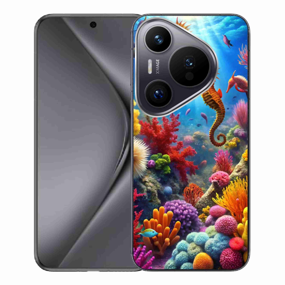 Gél borítás mmCase a Huawei Pura 70 Pro készülékhez - Sea World 3