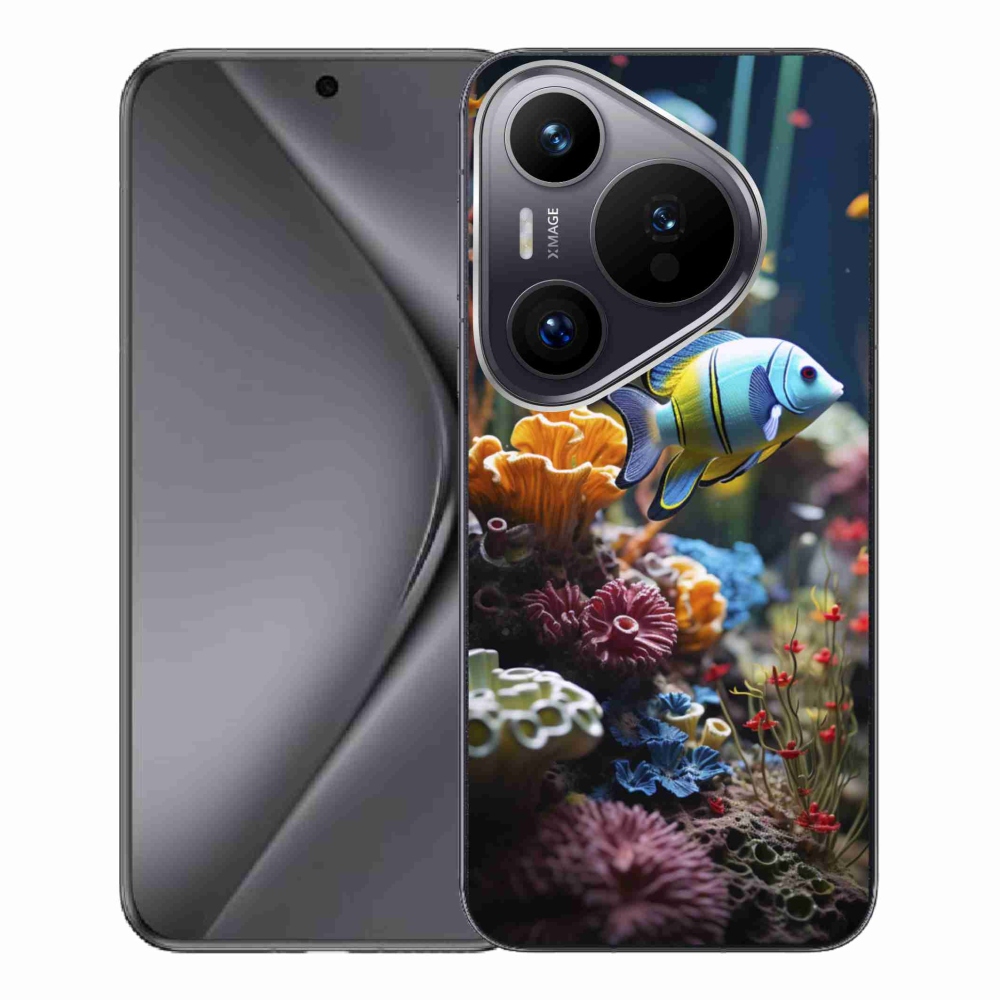 Zselés borítás mmCase a Huawei Pura 70 Pro - Sea World 5 készülékre