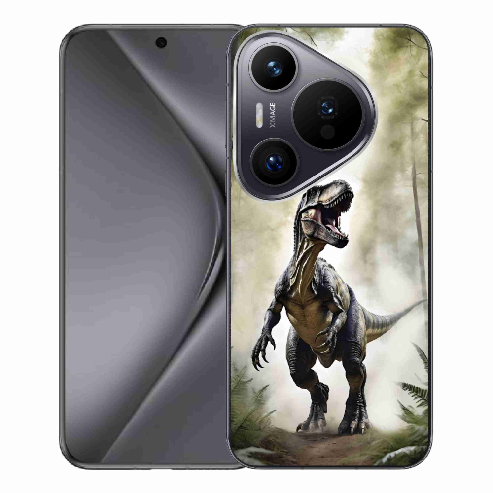 mmCase gél tok a Huawei Pura 70 Pro-hoz – dühös T-Rex