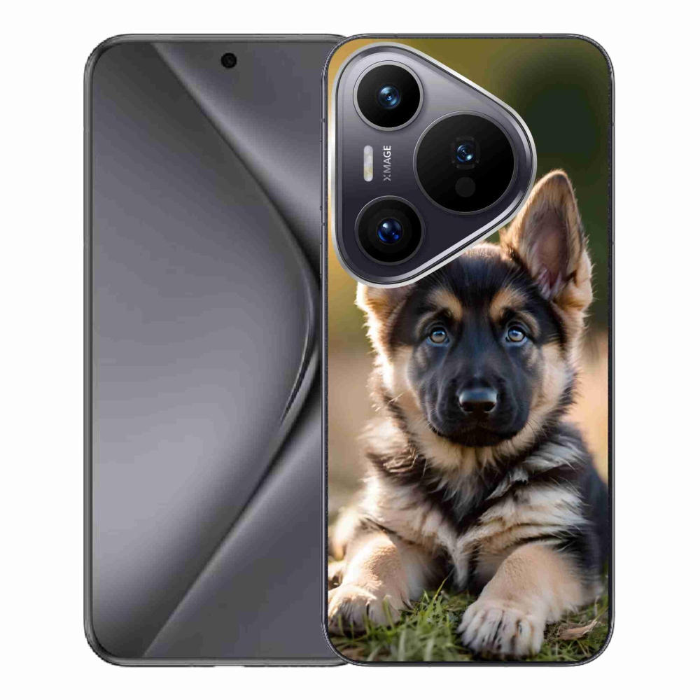 mmCase gél tok a Huawei Pura 70 Pro-hoz – német juhászkutya a természetben