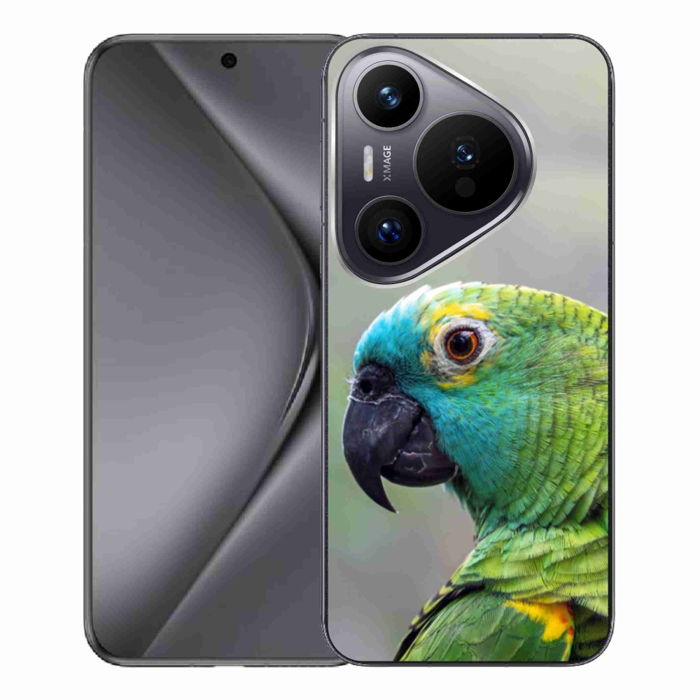 Zselés borítás mmCase a Huawei Pura 70 Pro számára - papagáj amazon