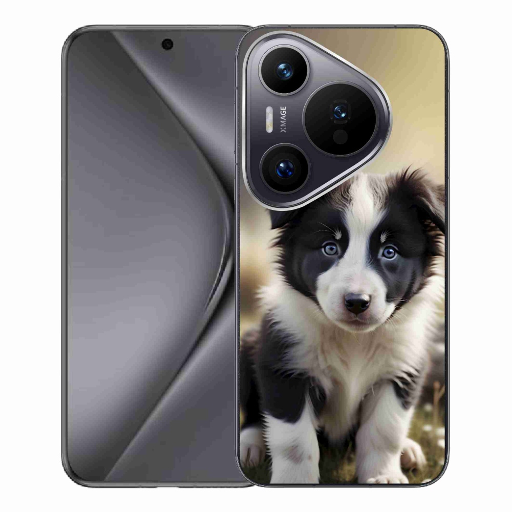 mmCase gél tok a Huawei Pura 70 Pro-hoz – aranyos border collie