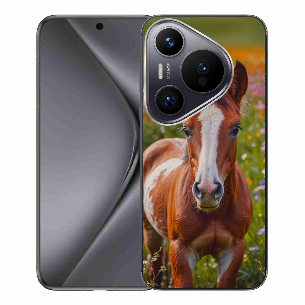mmCase gél tok a Huawei Pura 70 Pro-hoz – aranyos csikó